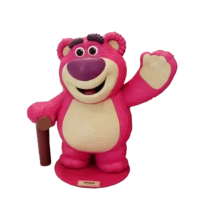 Custom vinyl figure of Lotso from Toy Story, ideal for licensed merchandise projects