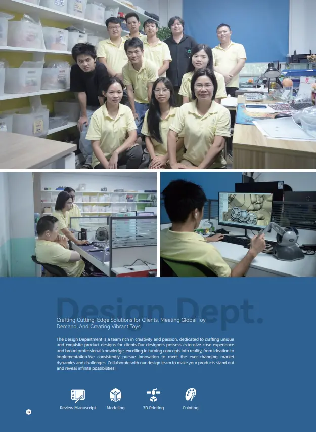MIHOX Resin Statue Production Team