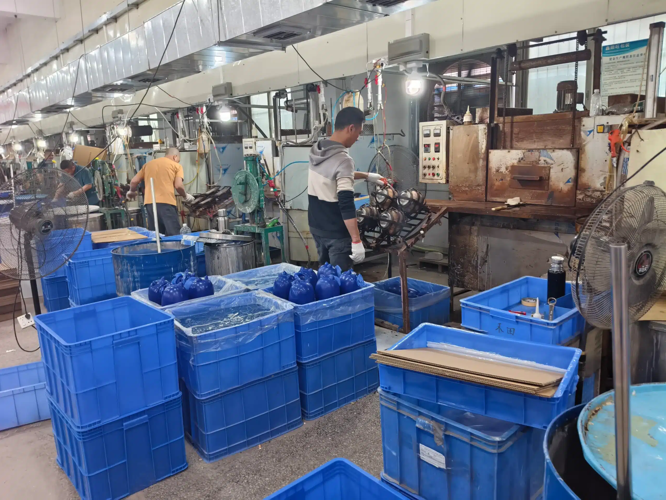 State-of-the-art Rotocasting Workshop for custom vinyl toy manufacturing at MIHOX