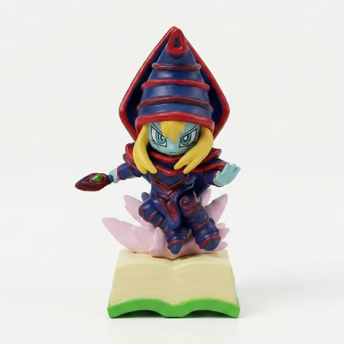 High-Fidelity Wizard Character Statue - Professional Miniature Manufacturing with High Color Fidelity