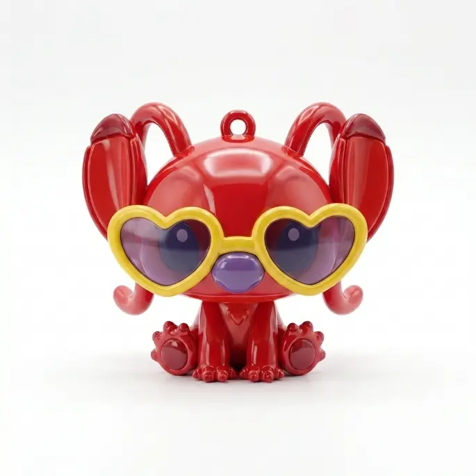 MIHOX Red Special Edition Figure - Industrial Quality Assurance