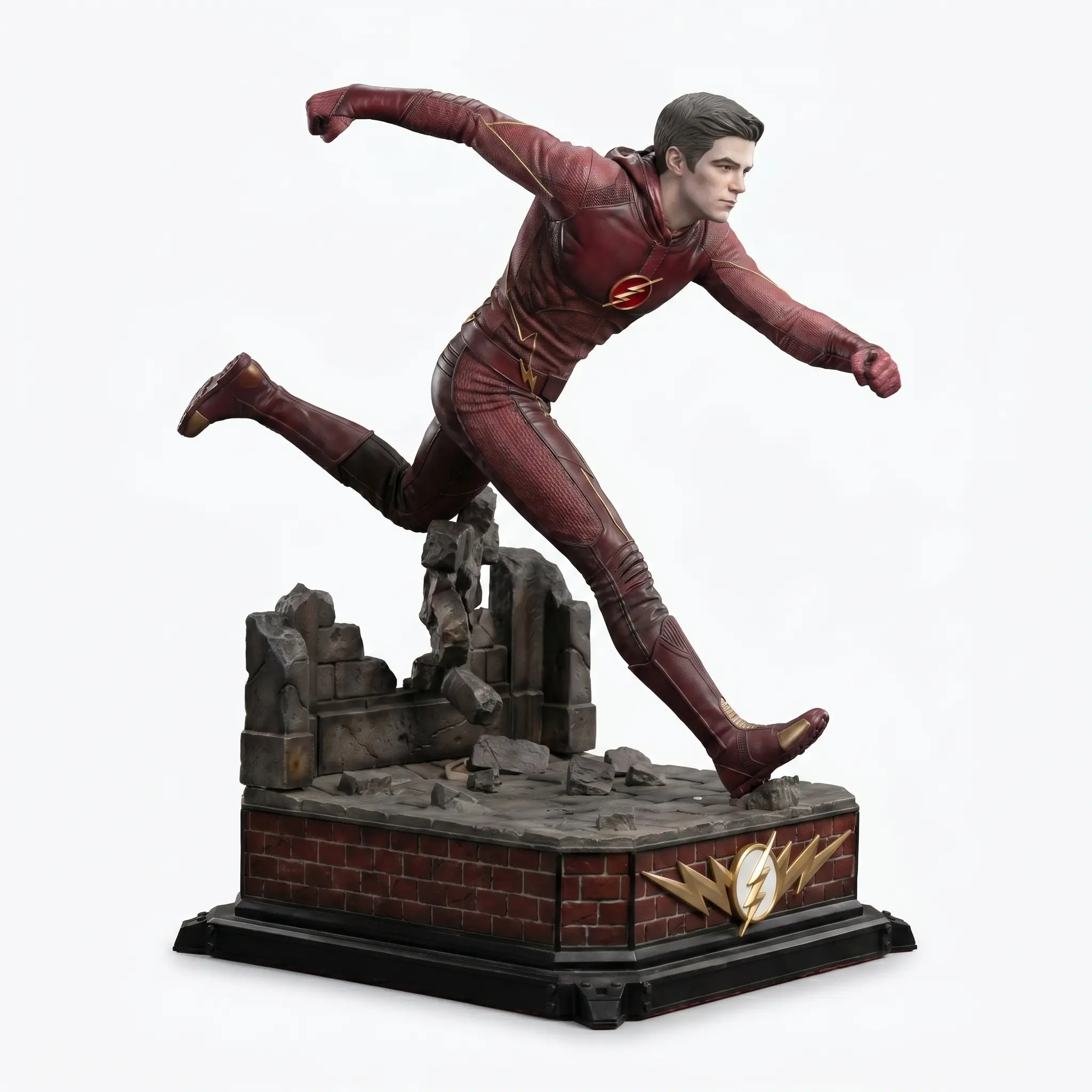 MIHOX internal steel skeleton engineering for 80cm The Flash statue