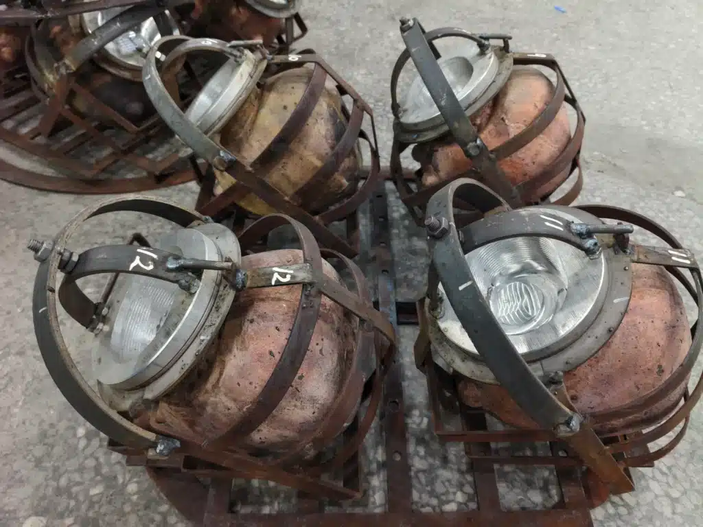 Professional copper molds for soft vinyl art toy slush casting at MIHOX factory.