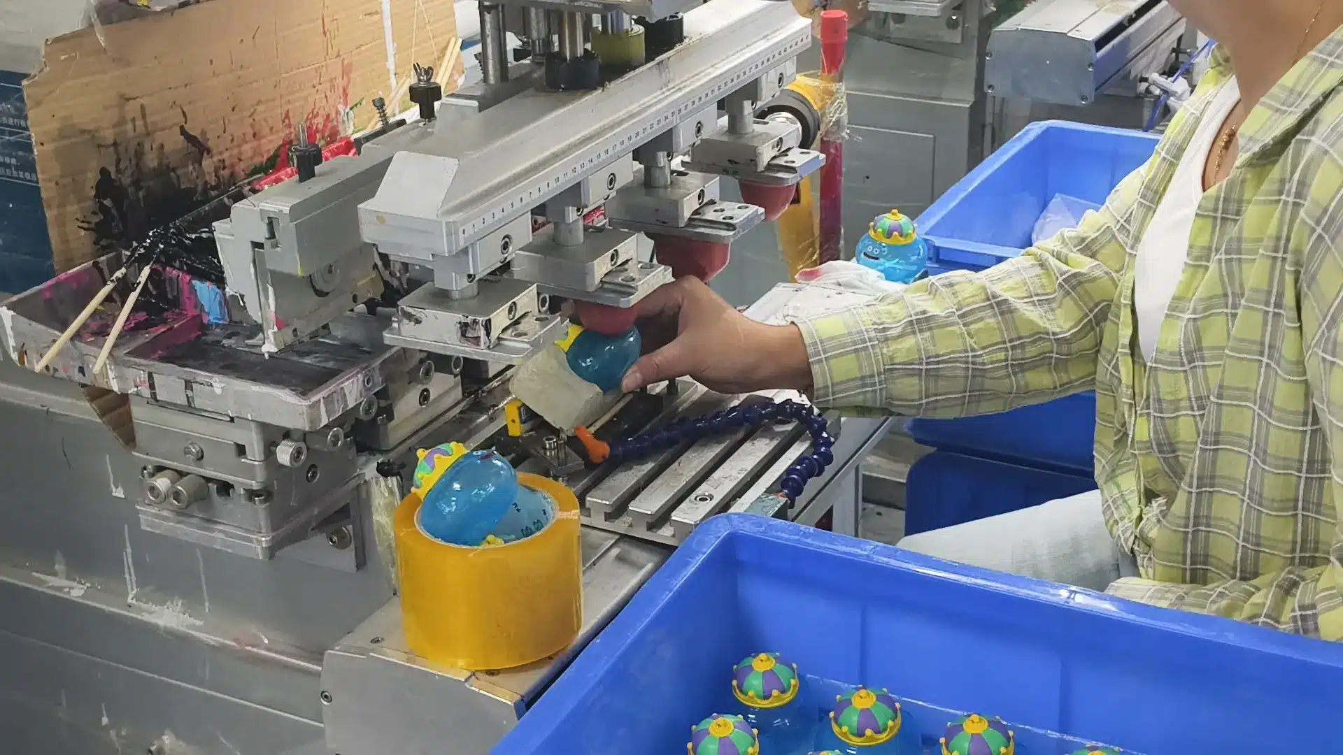 Toy Pad Printing Production Line at MIHOX