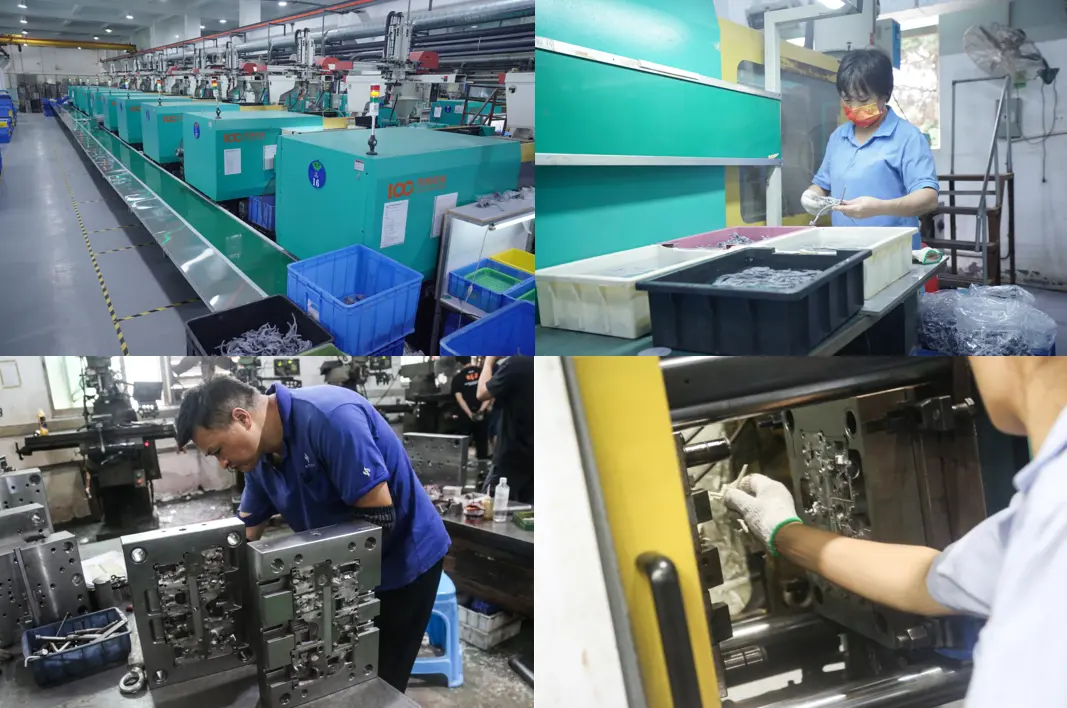 CNC-machined steel molds for PVC and ABS injection molding by MIHOX